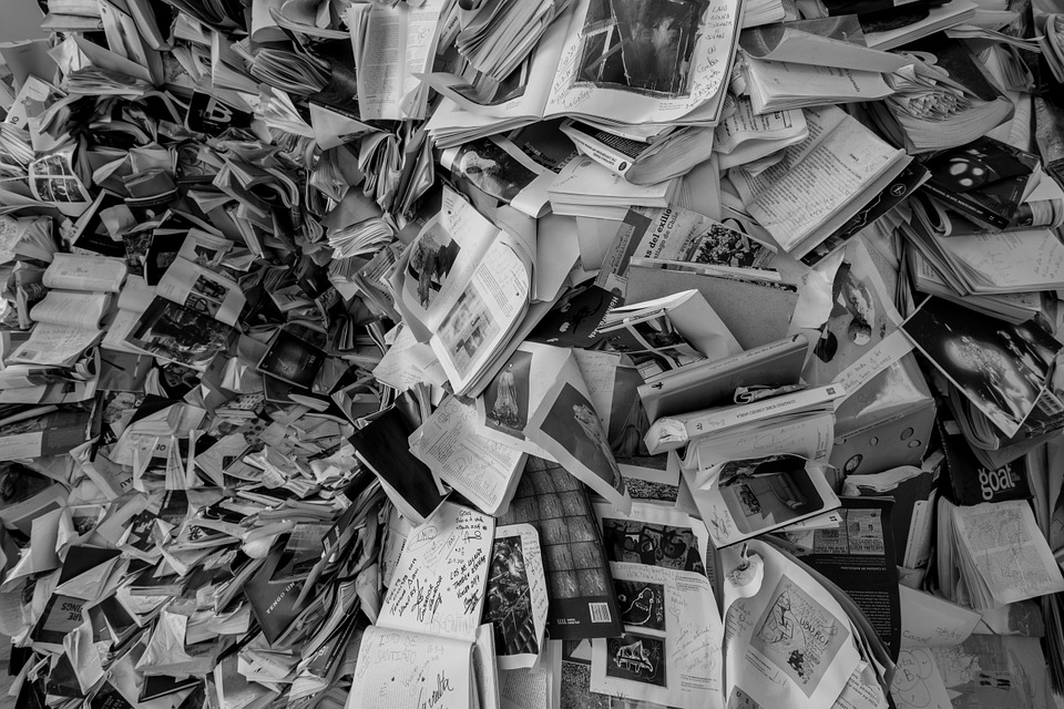 array of newspapers